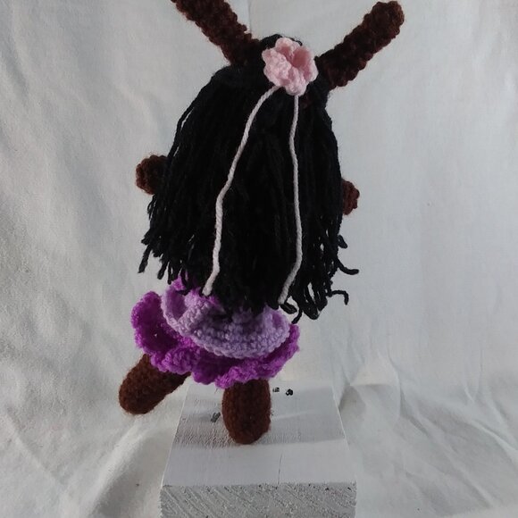 Crochet Bunny/Human Doll - Picture 2 of 2